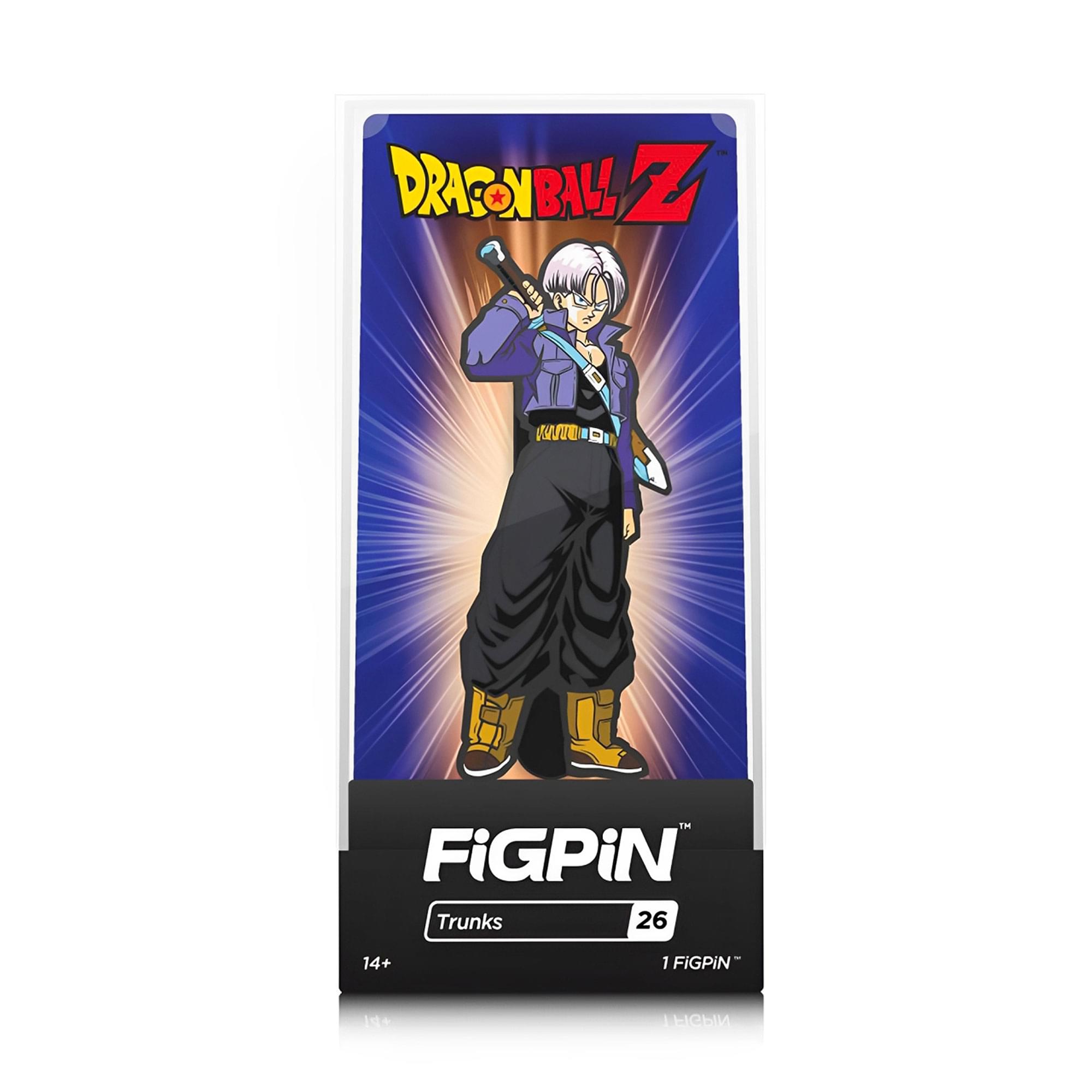 DRAGONBALL Z  
FiGPiN  
Trunks  
26  
14+  
1 FIGPIN™