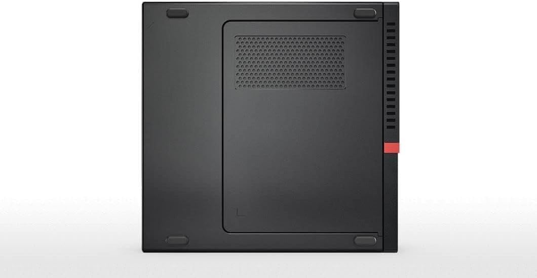 Alt View 2. Lenovo - Lenovo ThinkCentre M910Q Tiny Desktop PC, Intel Core i7-6700T up to 3.6GHz, 32GB DDR4 RAM, 1TB SSD, Wi-Fi & BT, Win11P - Black.