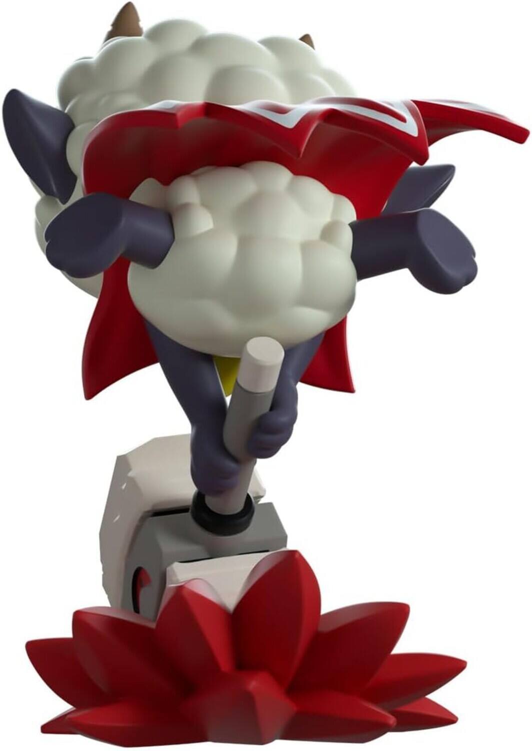 Alt View 1. Youtooz - Youtooz - Cult of The Lamb - Attacking Lamb #3   - Collectibles - Multicolor.