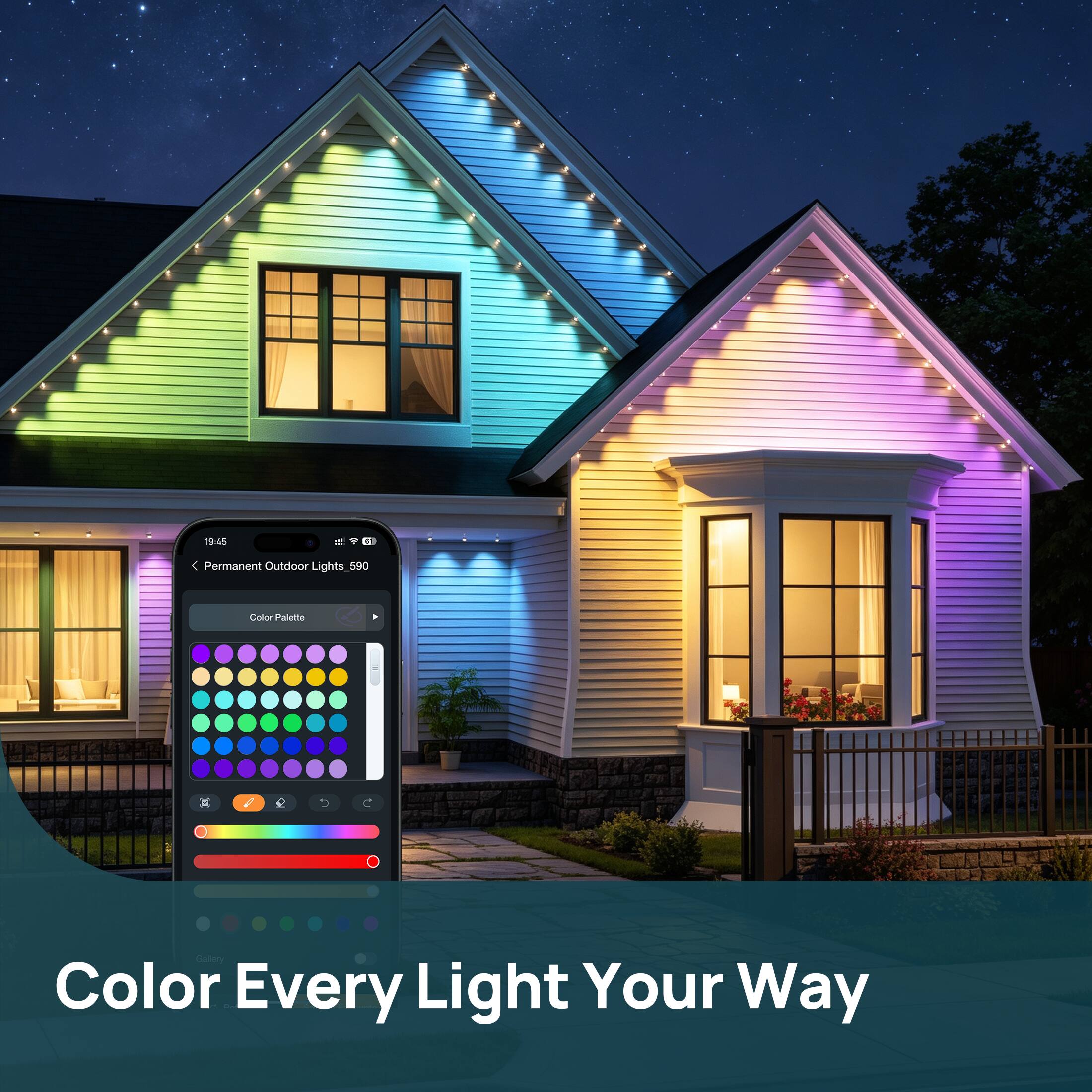 Permanent Outdoor Lights_590  
Color Palette  
Color Every Light Your Way