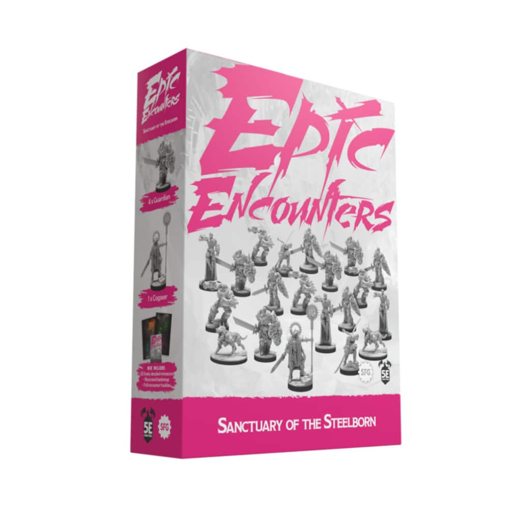 Steamforged - Games Epic Encounters: Sanctuary of the Steelborn - Multicolor