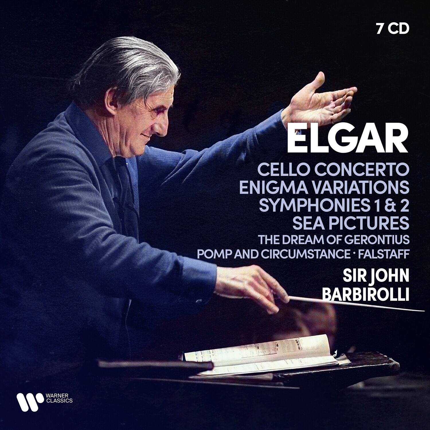 Sir John Barbirolli - Elgar: Orchestral Works, Cello Concerto, Sea Pictures, Dream of Gerontius - COMPACT DISCS [CD]