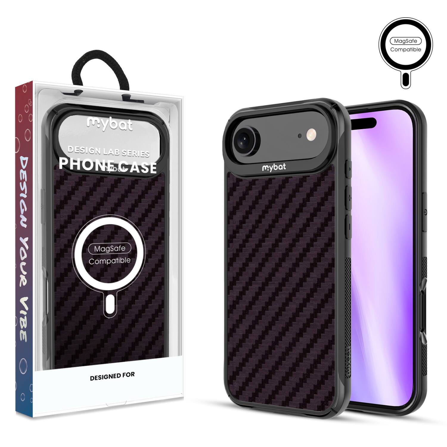 mybat  
DESIGN LAB SERIES  
PHONE CASE  

MagSafe Compatible  

DESIGNED FOR  

mybat  
DESIGN LAB SERIES  
PHONE CASE  

MagSafe Compatible  

DESIGNED FOR