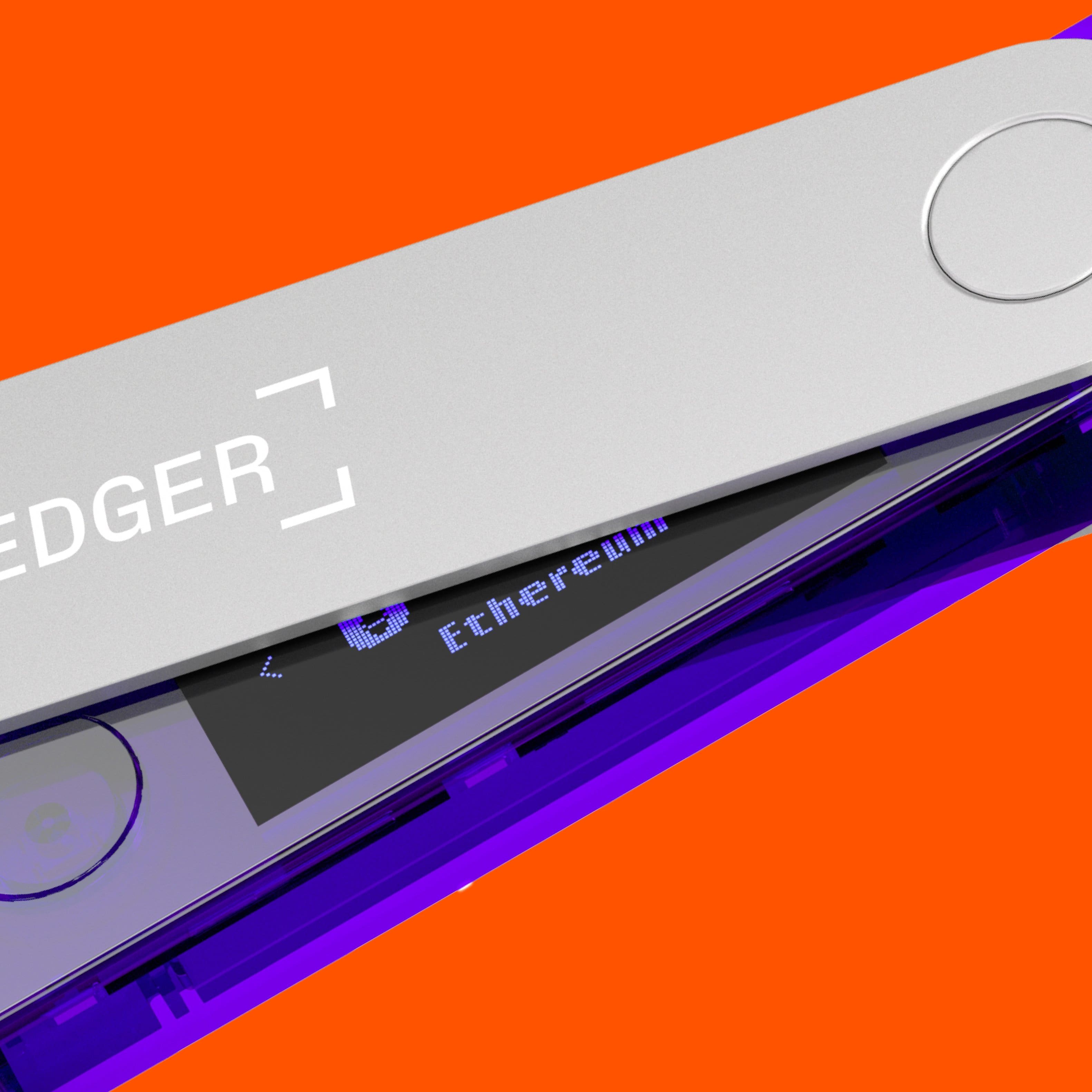 Alt View 15. Ledger - Nano X Crypto Hardware Wallet - Bluetooth - Cosmic Purple.