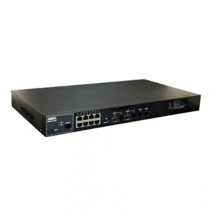 Front. Adtran - Netvanta 4148 - Fixed-Port Secure Access Ethernet Router.