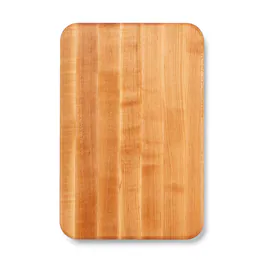 John Boos - Maple Wood Edge Grain Reversible Cutting Board, 18 x 12 x 1.25 Inches - Brown