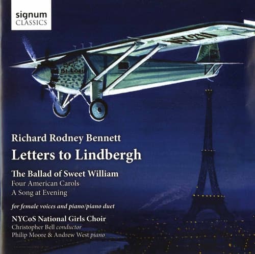 National Youth Choir of Scotland National Girls Choir - Letters to Lindbergh  - COMPACT DISCS
