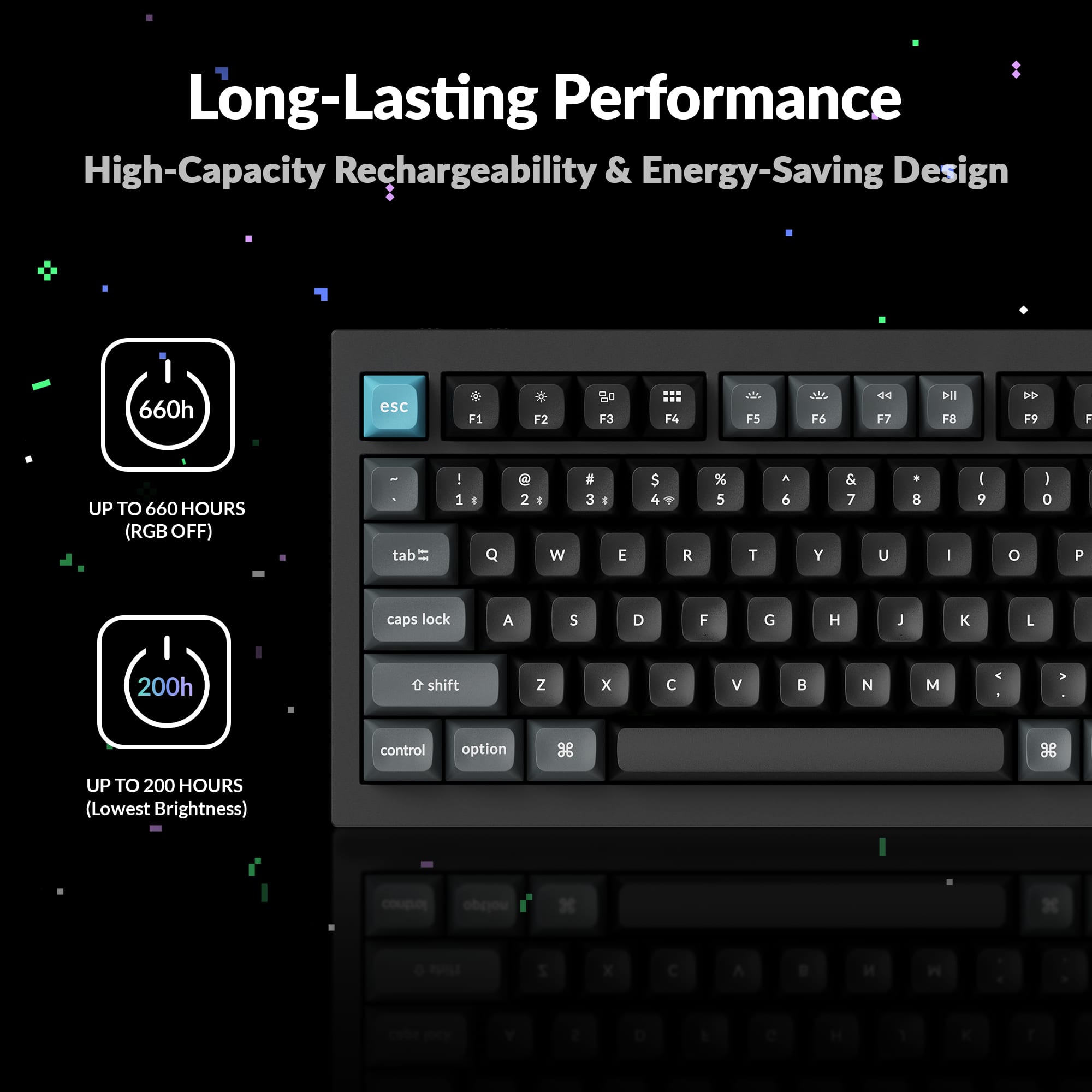 Keychron Q1 Ultra 8K Wireless Custom Mechanical Keyboard Black