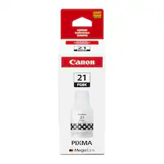 - Genuine Authentique GENUINO DEGENE AUTRENTNUE ENINI 21 PGGBK Canon 21 PGGBK GI-210PGGBK Hiack Nsr Hagre - PIXMA MegaTank