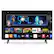 Front. VIZIO - 32" Class D-Series LED 1080p Smart TV - Black.