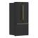 Left. Forno Appliances - Gallipoli 17.5 Cu. Ft. Freestanding French Door Refrigerator - Black.