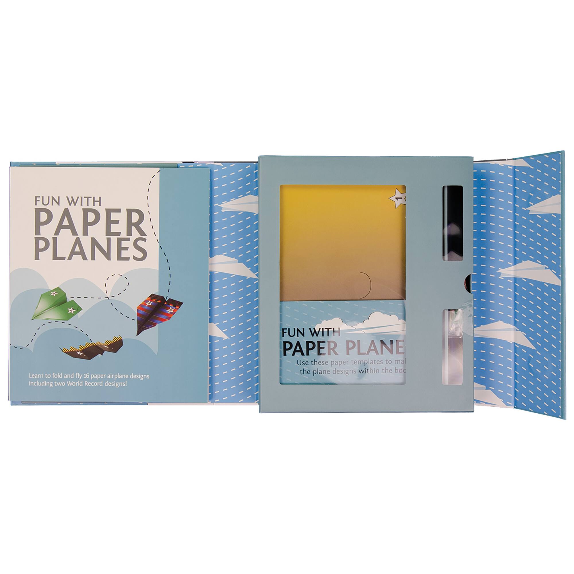 Fun with Paper Planes: Learn to fold and fly 35 paper airplane designs, including the CWO World Record design. Use these paper templates to make the plane designs within the book.