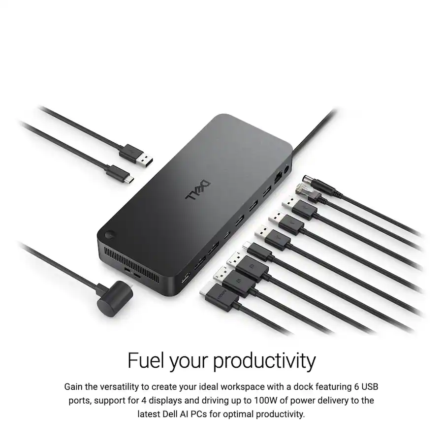 Wd25 Dell WD25 Pro Dock Universal 100W USB C Docking Station Bundle - Best Buy