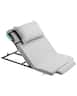 VEVOR - Electric Lifting Backrest for Bed, 300 lbs Capacity, 4-68° Adjustable Lifting Bed Backrest, with Headrest & Legrest - Gray