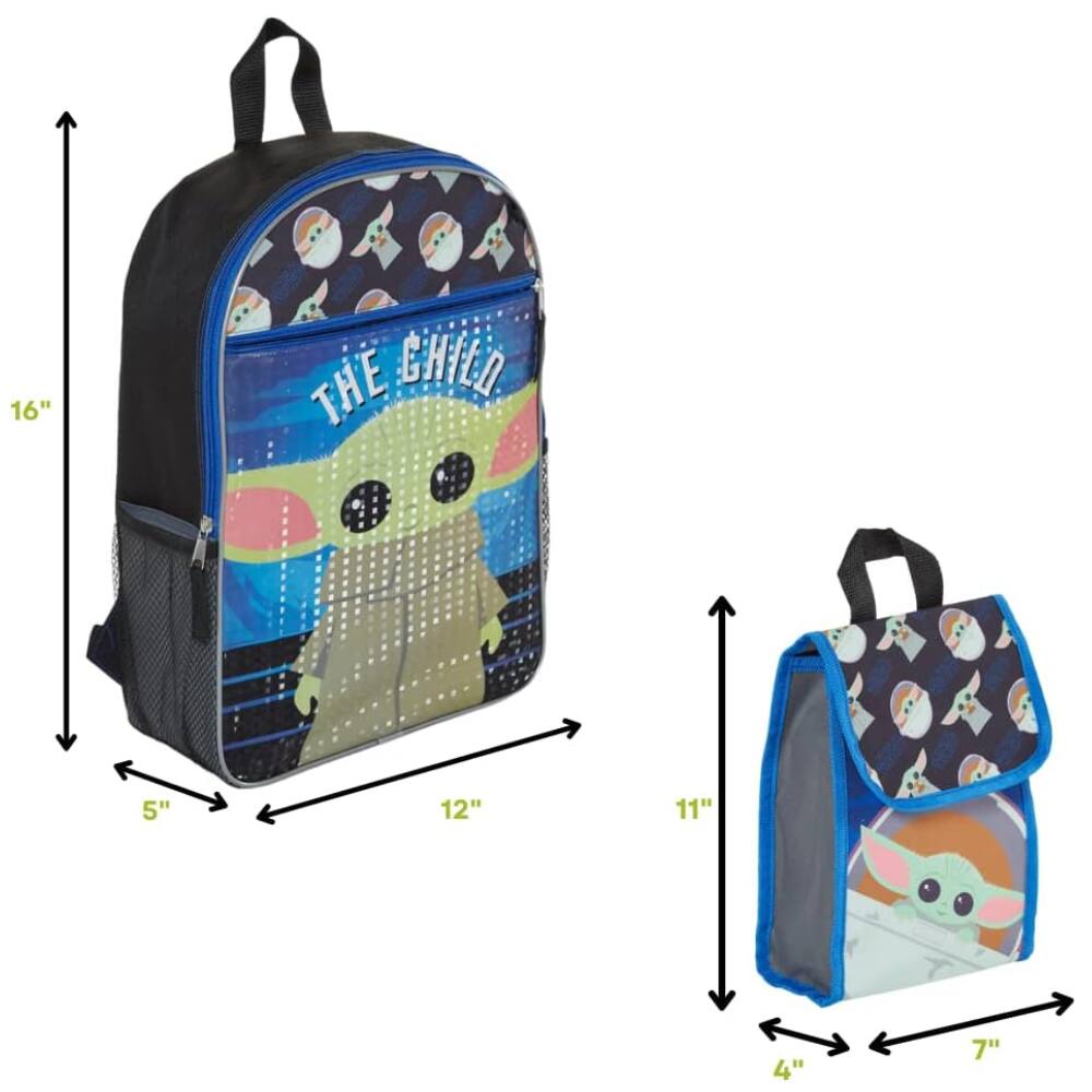 16"  
THE CHILD  
5" 12"  
11" 4" 7"