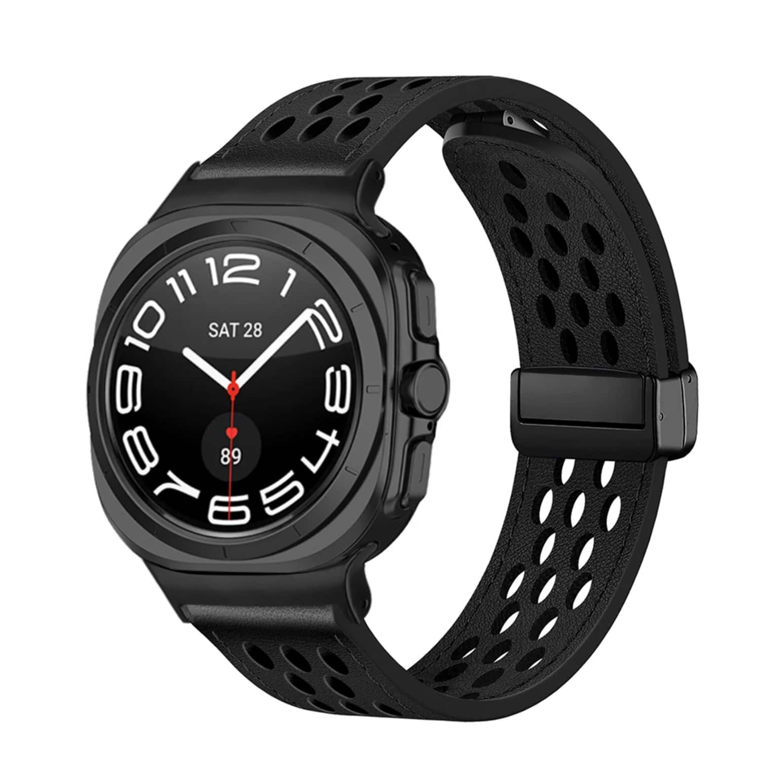 Stock Preferred - Magnetic Sport Band for Samsung Galaxy Watch Ultra 47mm - Black