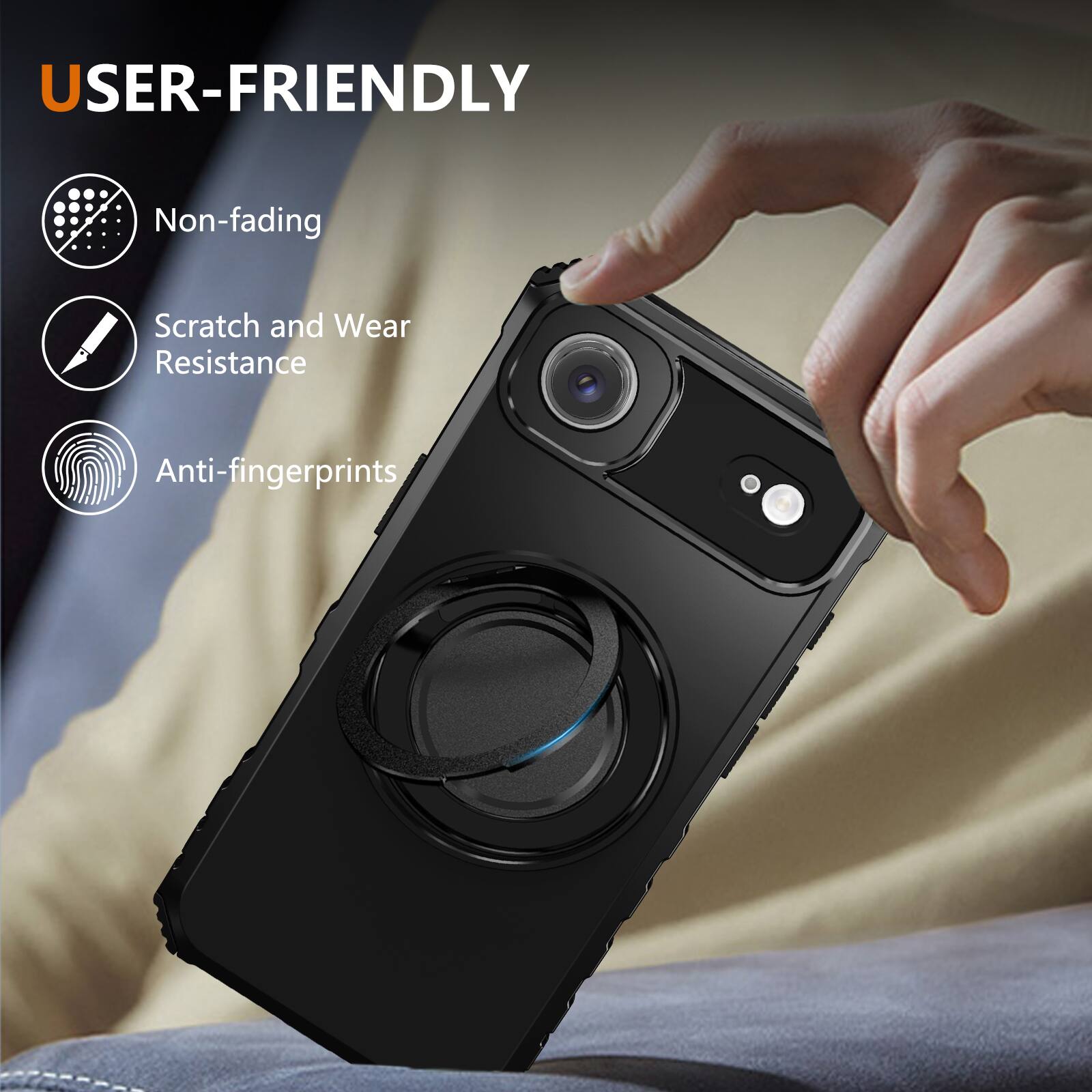 USER-FRIENDLY

- Non-fading
- Scratch and Wear Resistance
- Anti-fingerprints