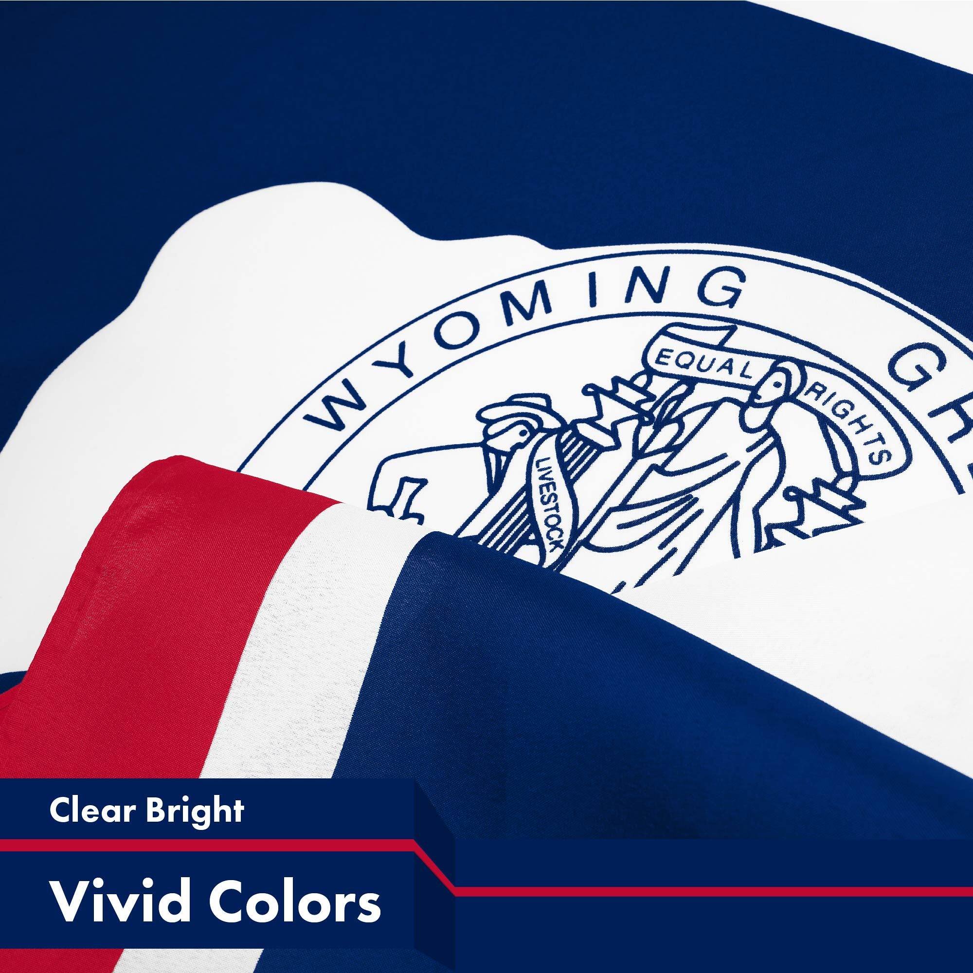 WYOMING EQUAL RIGHTS  
LIVESTOCK  
Clear Bright  
Vivid Colors