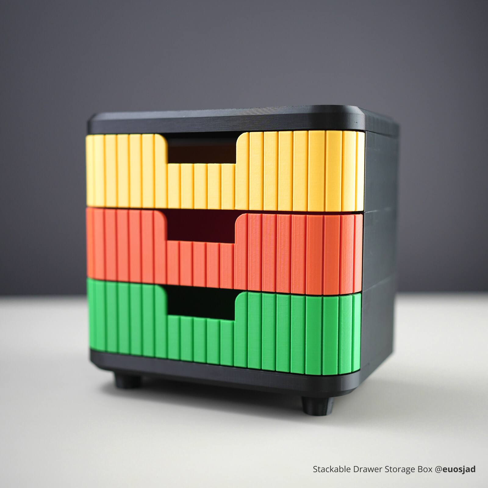 Stackable Drawer Storage Box @euosjad