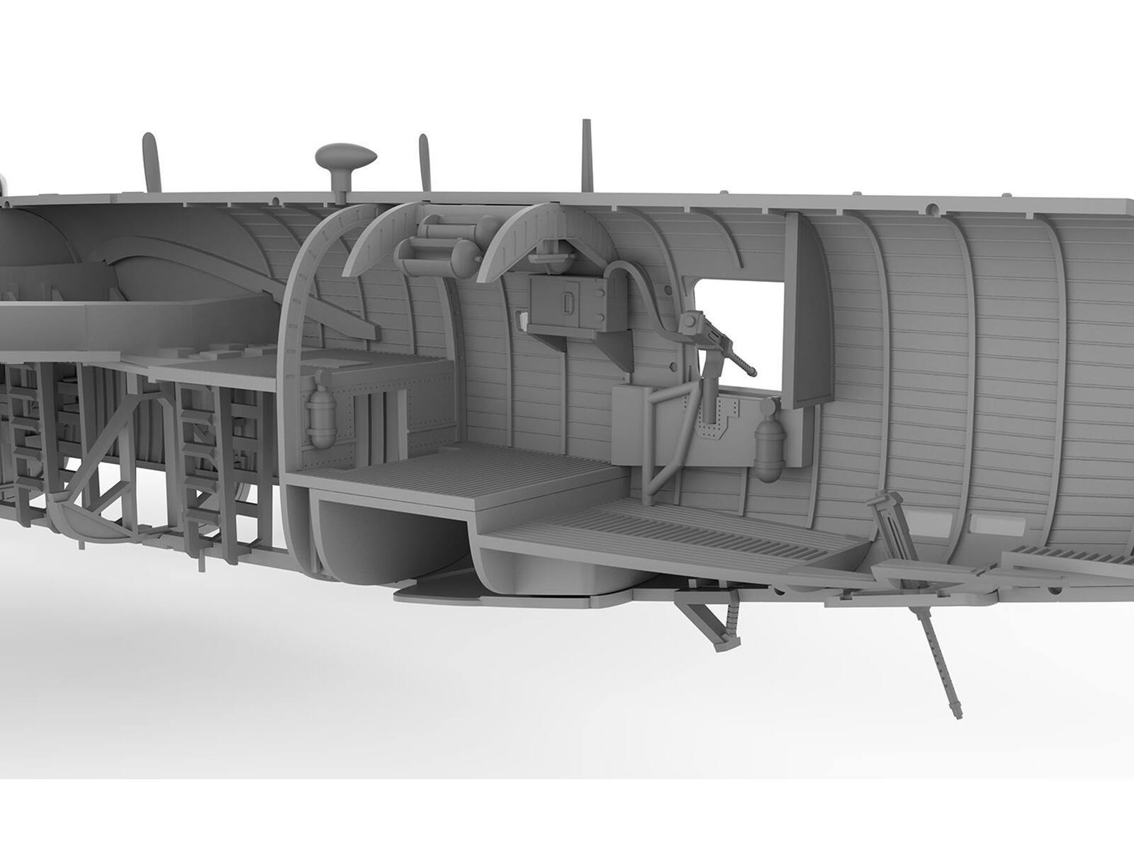Back. Airfix - Level 3 Model Kit Consolidated B-24D Liberator Bomber Aircraft with 2 Scheme Options 1/72 Plastic Model Kit by Airfix - Multi.