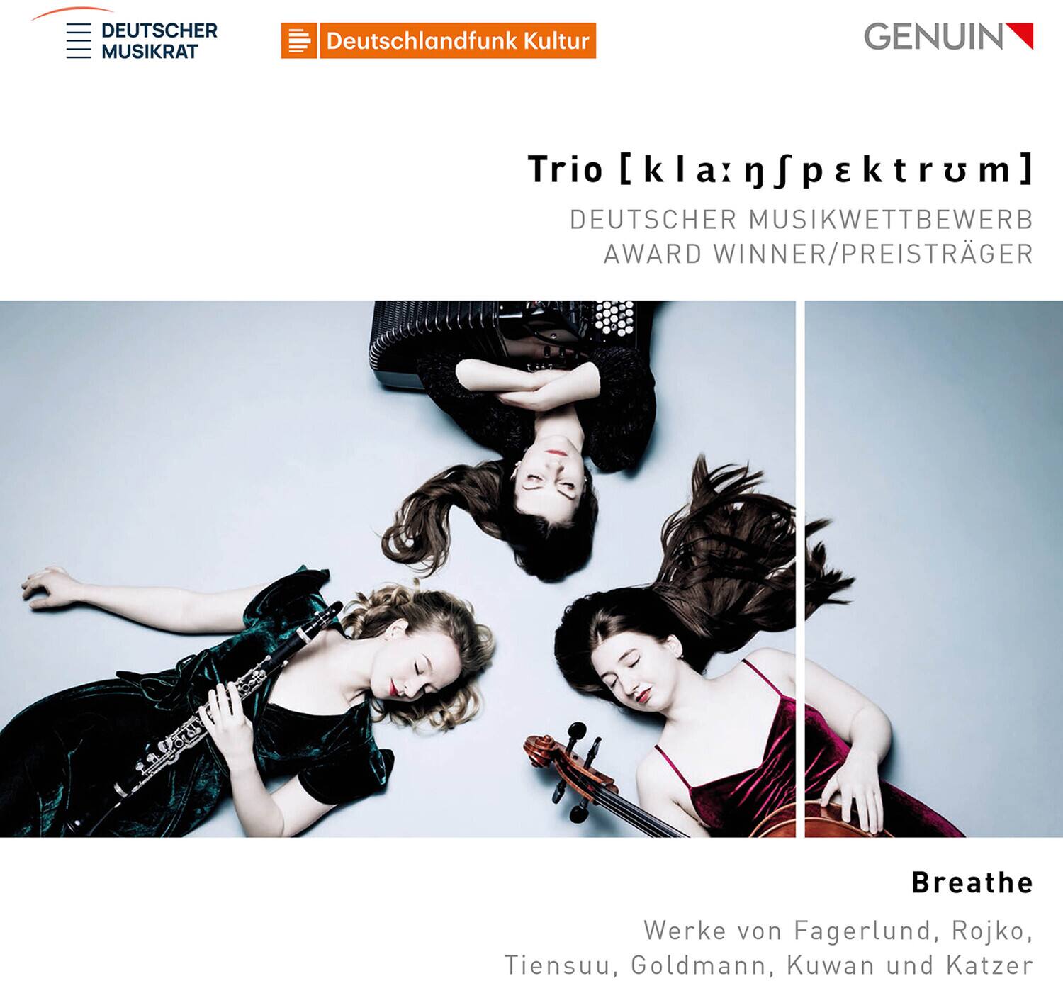 Trio Klangspektrum - Breathe   - COMPACT DISCS [CD]
