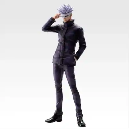 Front. Bandai - Ichibansho - Jujutsu Kaisen 0: The Movie - Masterlise - Satoru Gojo Figure - COLLECTIBLES - Multicolor.