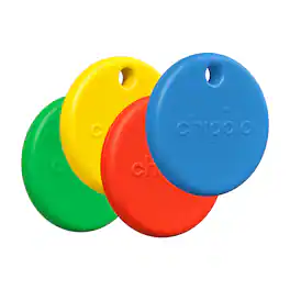 Chipolo - POP Tracker Tag with Bluetooth, Call Your Phone, Out of Range Alert, Apple Find My & Android Find Hub Compatible - Red/Blue/Yellow/Green
