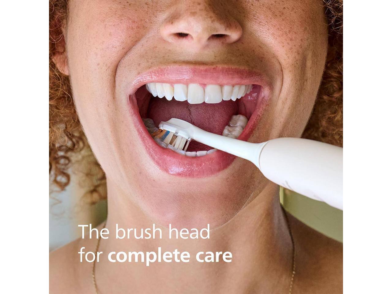 The brush head for complete care