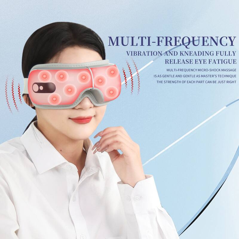 MULTI-FREQUENCY VIBRATION AND KNEADING FULLY RELEASE EYE FATIGUE  
MULTI-FREQUENCY MICRO-SHOCK MASSAGE IS AS GENTLE AND GENTLE AS MASTER'S TECHNIQUE  
THE STRENGTH OF EACH PART CAN BE JUST RIGHT