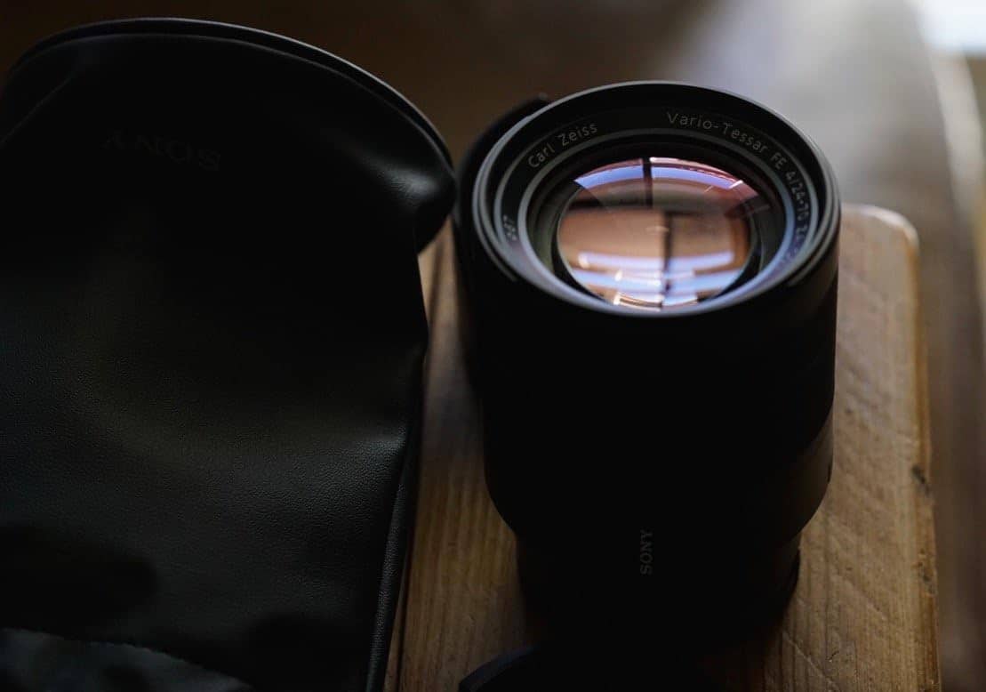 Sony - FE 24-70mm F4 ZA OSS Full-Frame Standard Zoom Lens - Black
