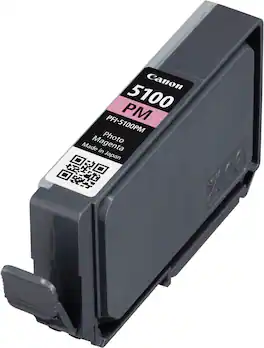 Canon - PFI-5100 AMR LUCIA PRO II Standard Capacity Ink Cartridge - Photo Magenta
