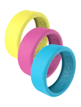 QALO - QRNT Original 3PK Covers Size 08 - Neon