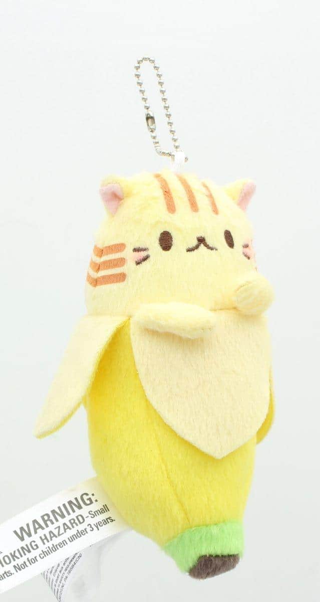 Little Buddy - Bananya 5" Plush Keychain: Tora - Yellow