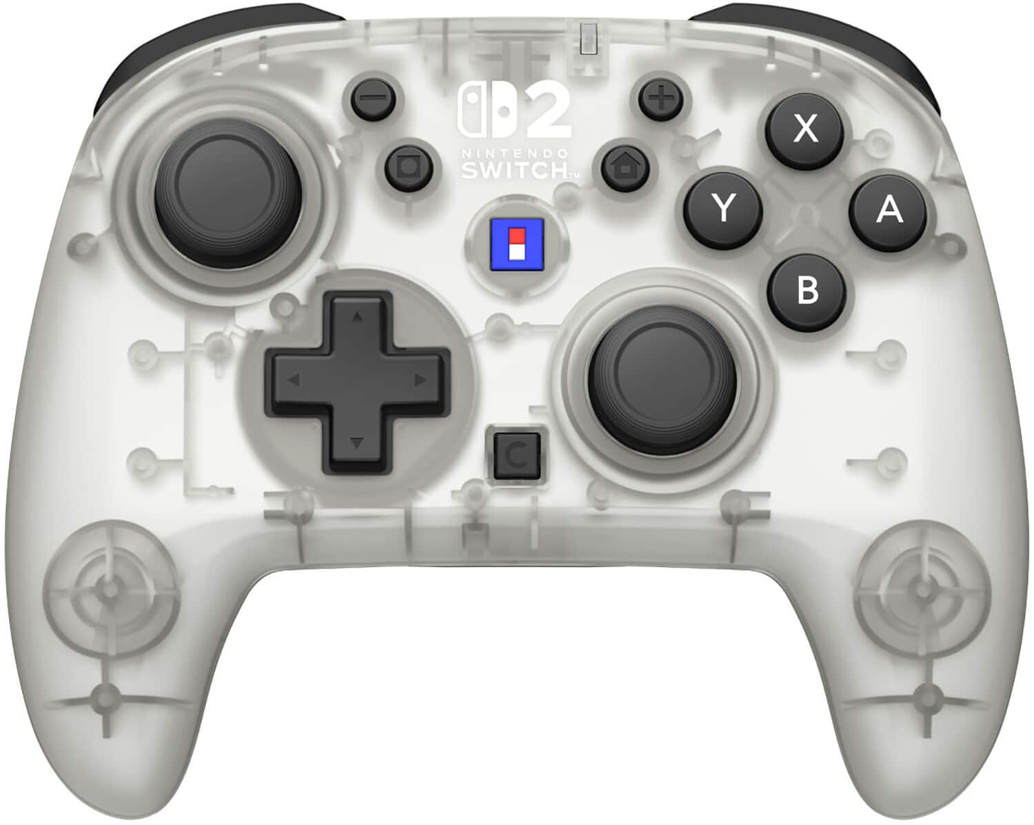 Hori - Switch 2 Accessory: HORI-Wireless HORIPAD Turbo (Frost) for Nintendo Switch 2 - Multicolor