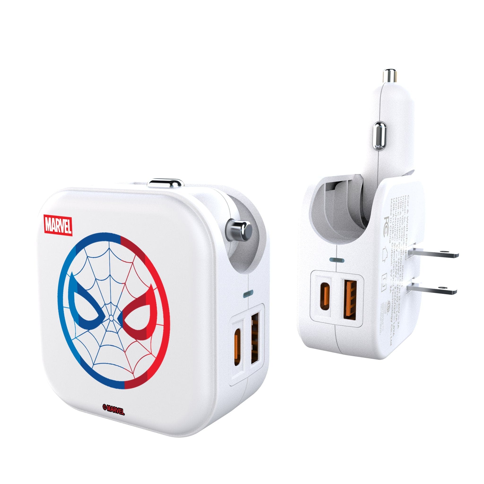 Keyscaper - Marvel Sigil 2 in 1 USB Charger - Spider-Man