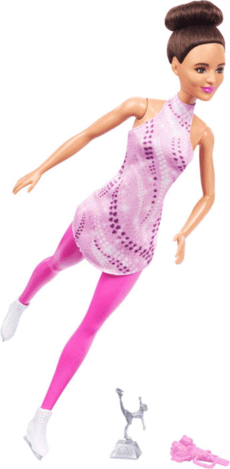 Alt View 4. Mattel - Barbie Careers Figure Skater Doll & Accessories   - Collectibles - Multicolor.