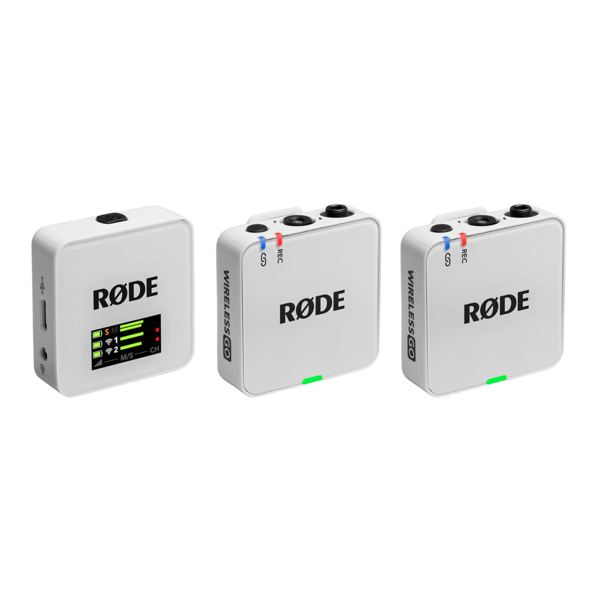RODE - Wireless GO (Gen 3) Compact Wireless Microphone System (White)