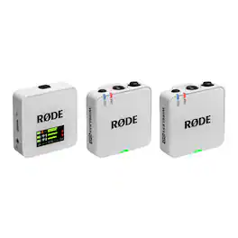 RODE - Wireless GO (Gen 3) Compact Wireless Microphone System (White)
