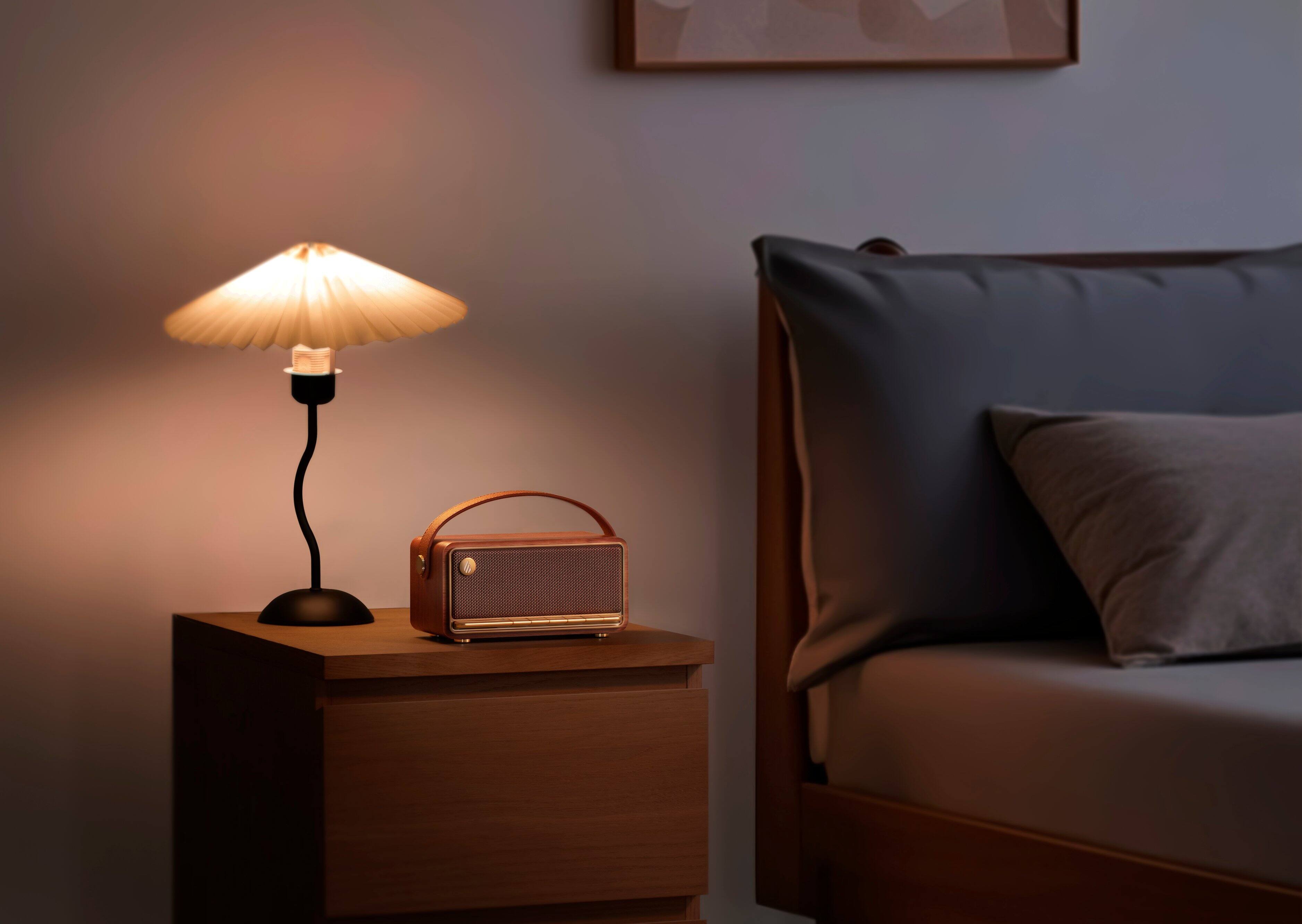 Alt View 7. Edifier - MP330 Portable Bluetooth Speaker - Brown.