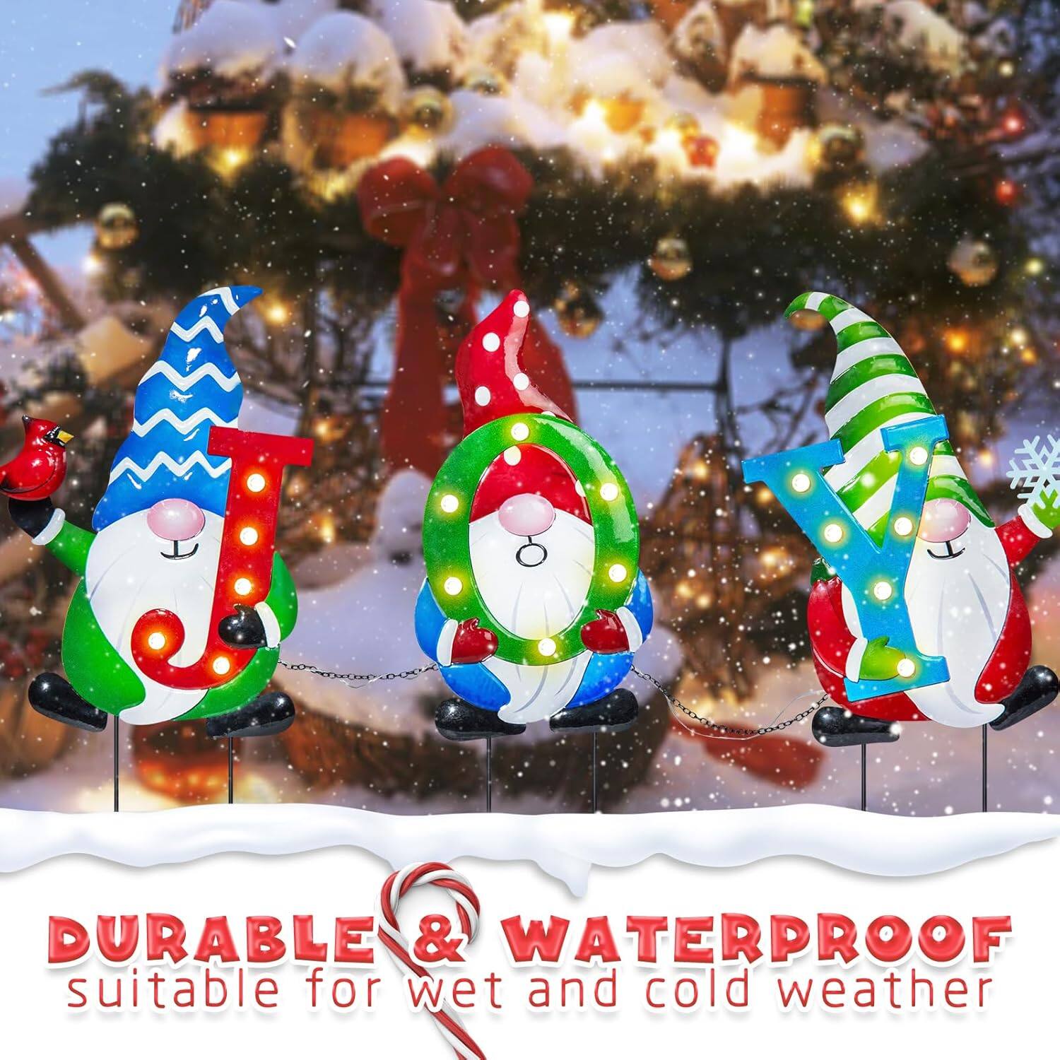 DURABLE & WATERPROOF  
suitable for wet and cold weather