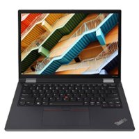 Lenovo ThinkPad X13 Yoga Gen 2 13.3" Intel Core i5-1145G7 16GB RAM, 256GB SSD, Windows 10 Pro Touch- Refurbished - Silver - Front_Zoom