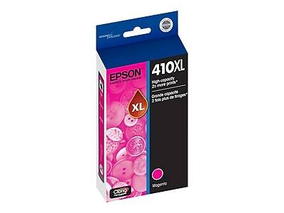 EPSON 410XL  
High-capacity  
2x more prints*  
Grande capacité  
2 fois plus de pages*  
Claria Magenta