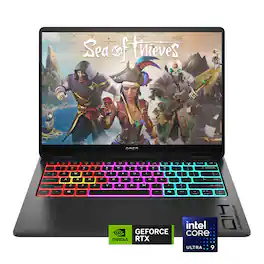HP OMEN - Transcend 14" 120Hz 3K OLED Gaming Laptop - Intel Core Ultra 9-285H - 32GB Memory - NVIDIA GeForce RTX 5070 - 1TB SSD - Shadow Black