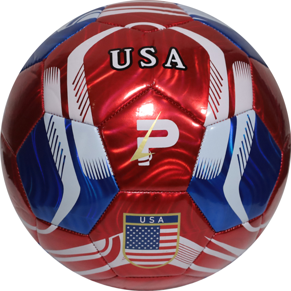 PlayProCo - USA World Edition Training Soccer Ball - USA-Red