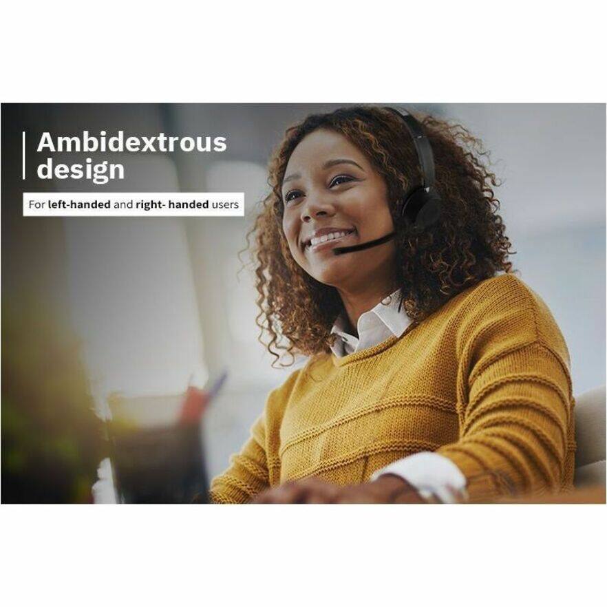 Ambidextrous design  
For left-handed and right-handed users