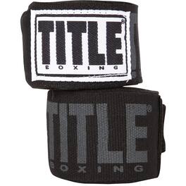 TITLE Boxing - Power-Flex Elite 180" Fist Wraps - Black