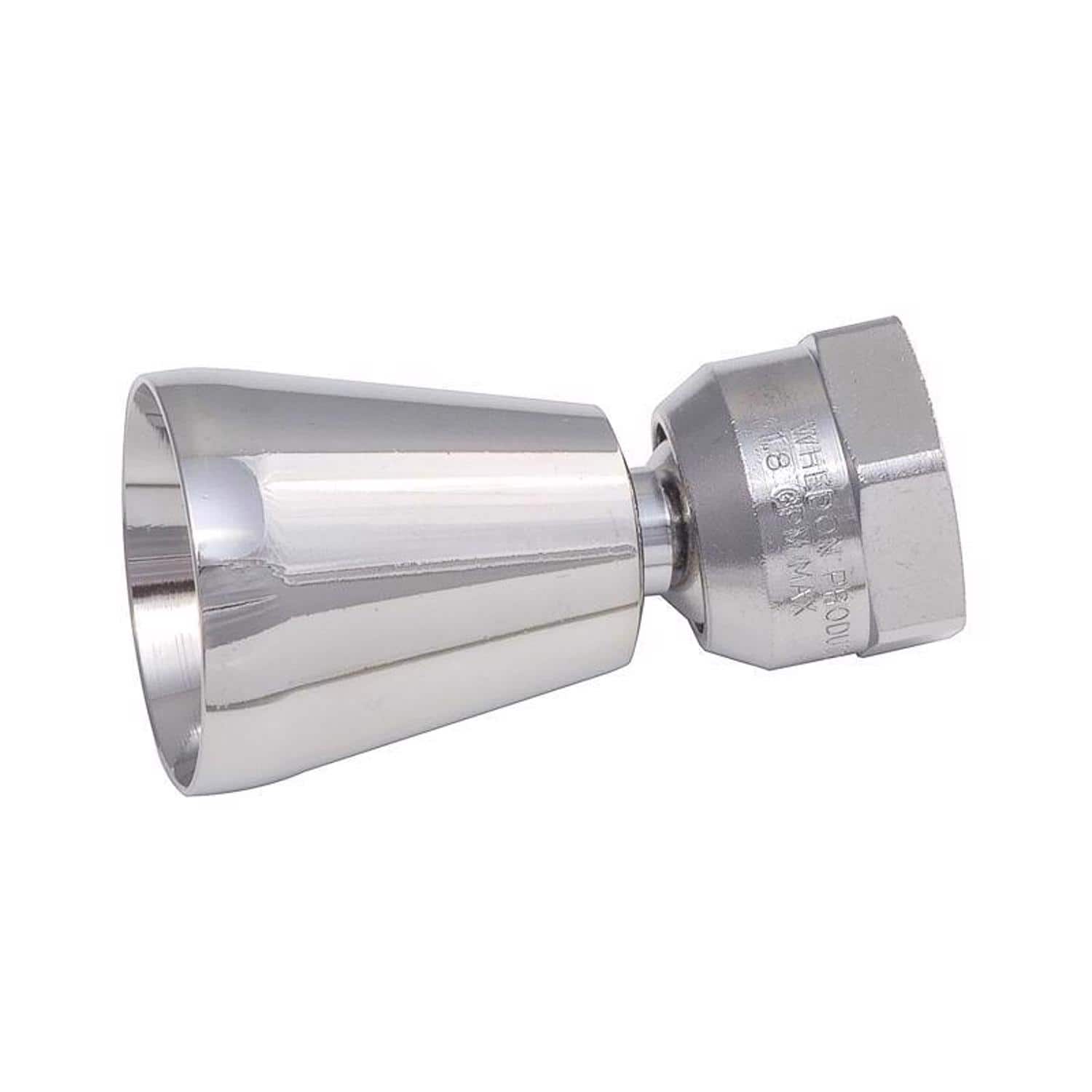 Whedon Products - Whedon SaverShower Chrome Brass 1 settings Showerhead 1.8 gpm - Silver