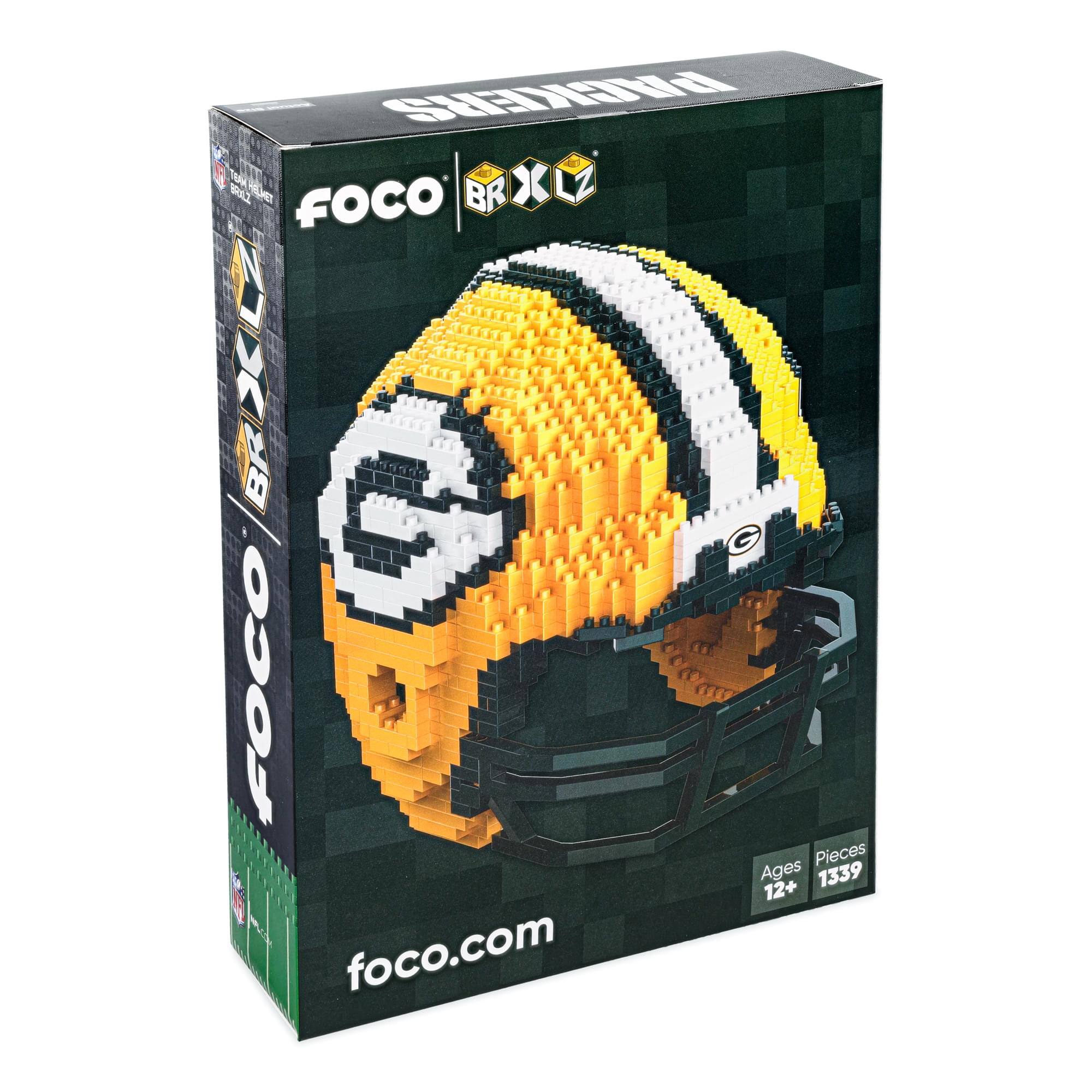 PACKERS BRX FOCO BR X 0 AX BR FOCO  
Ages 12+  
Pieces 1339  
foco.com