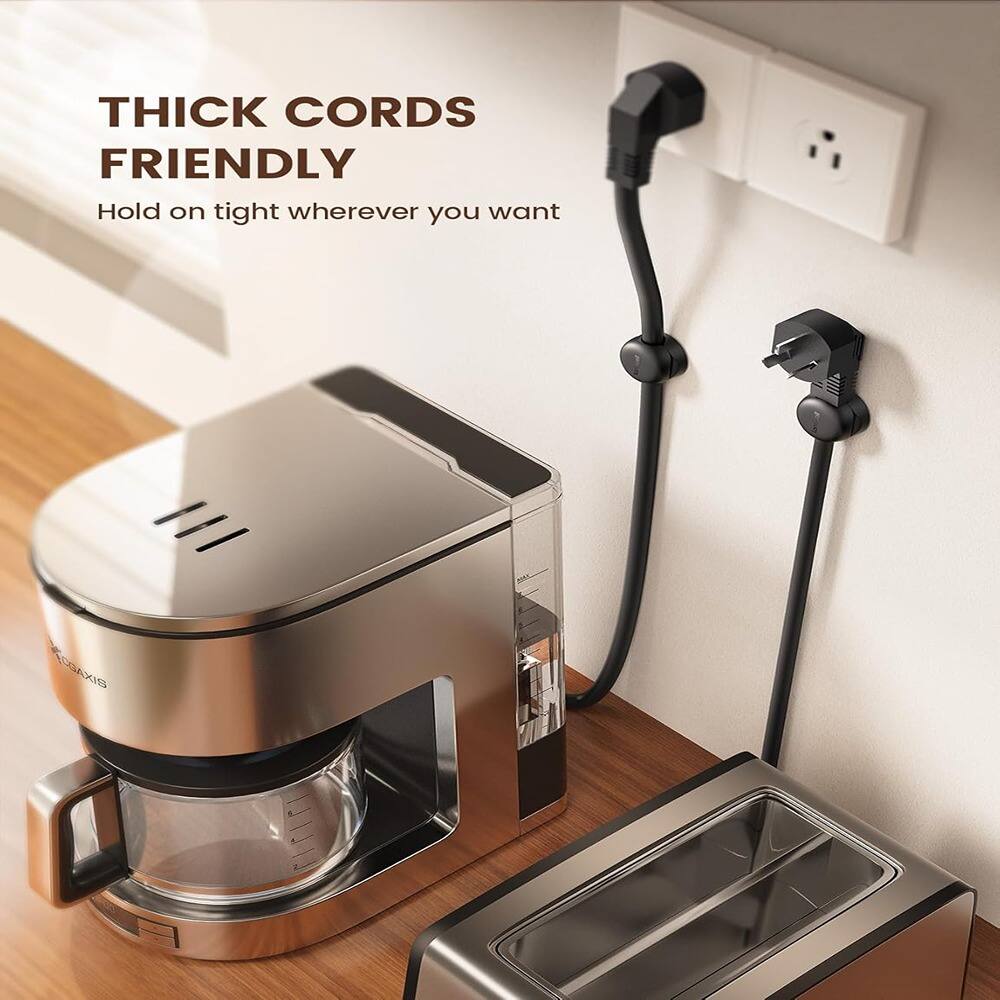 THICK CORDS FRIENDLY  
Hold on tight wherever you want
