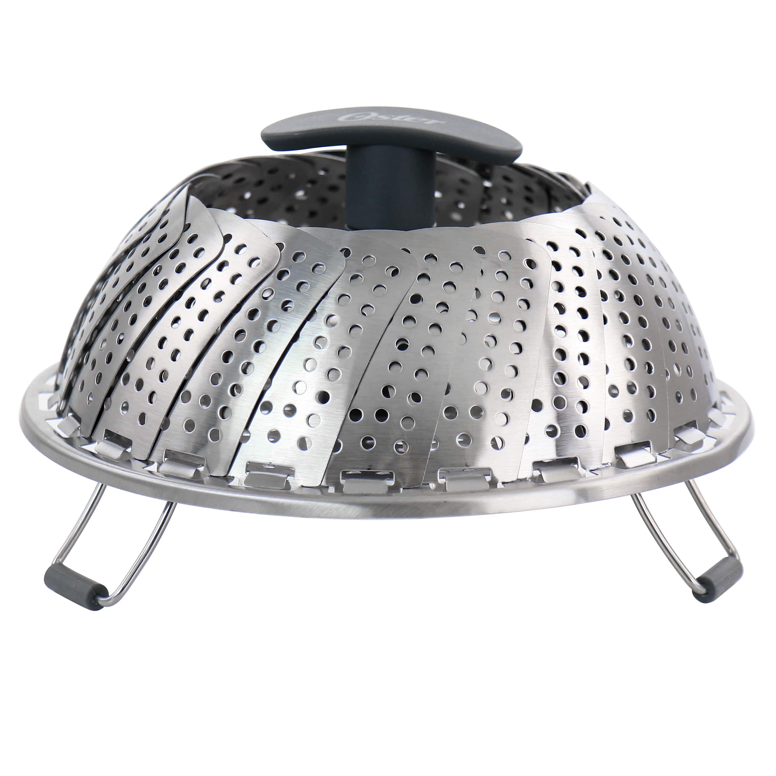 Oster - Bluemarine Expandable Stainless Steel Steamer Basket - Silver